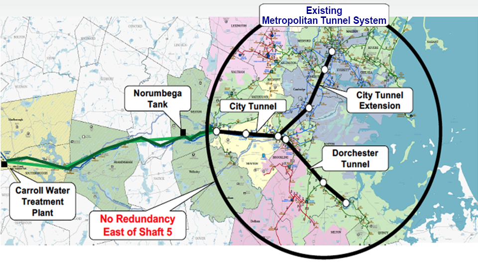Existing Metropolitan Tunnel Area
